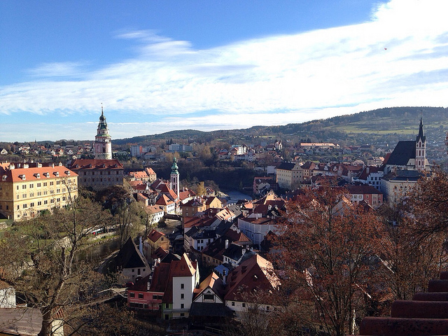 チェコ移住生活７　世界一美しい村!チェスキークルムロフへのショートトリップ