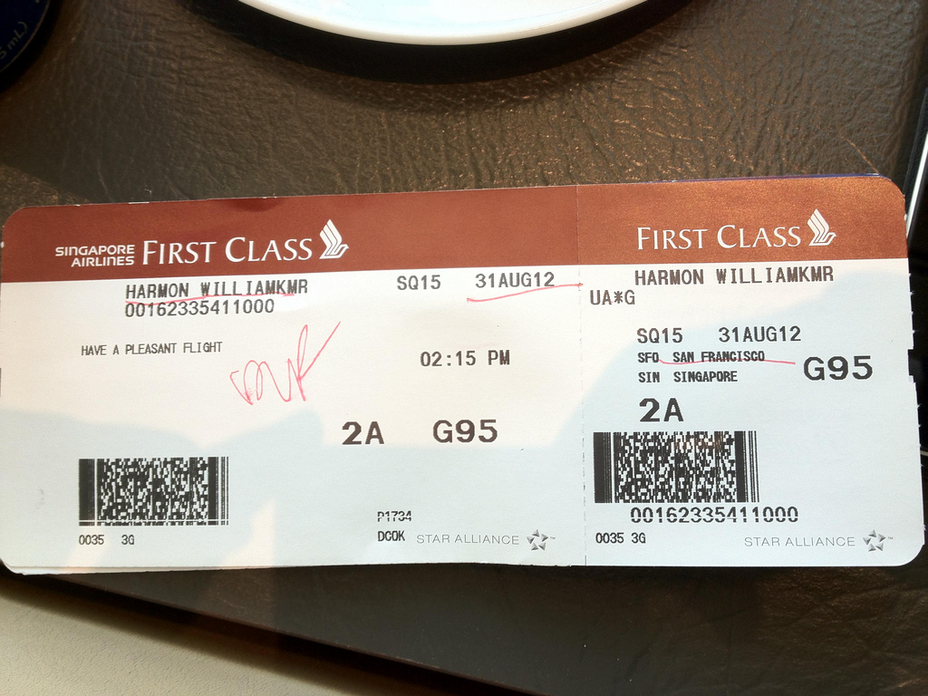 тайвань билет на самолет